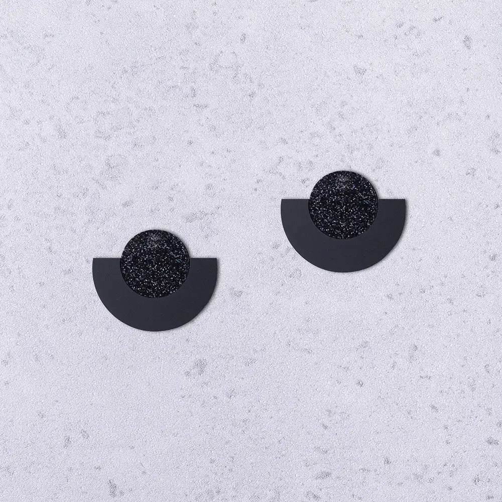 Ajet Simple Monocromatici – Orecchini in Plexiglas