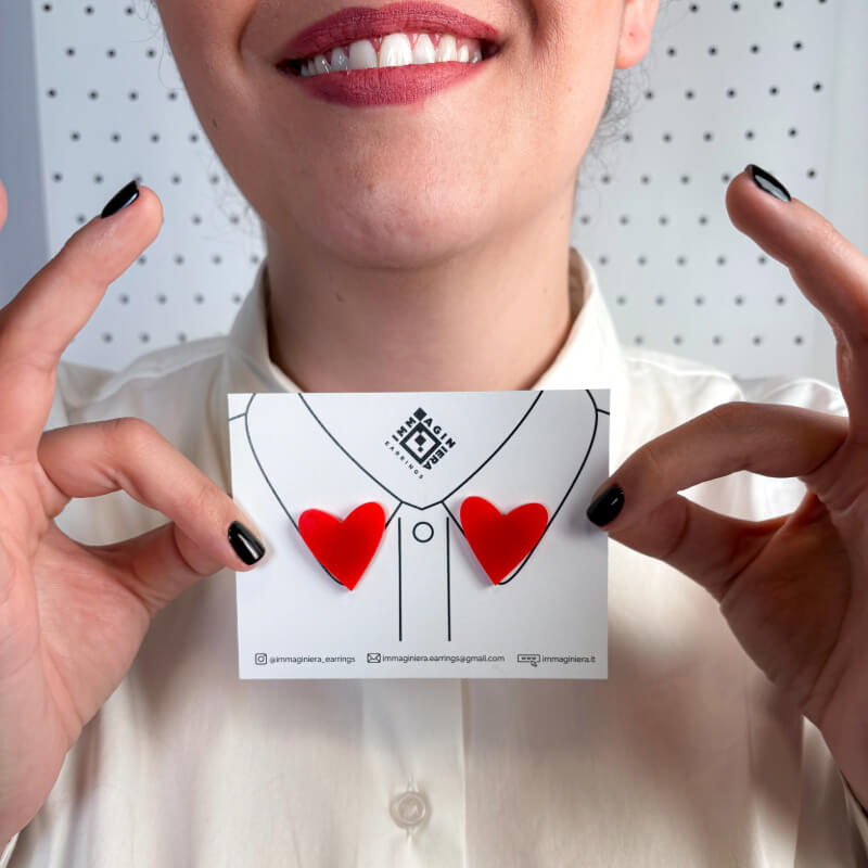 Cuore – Charm Magnetico per Camicia