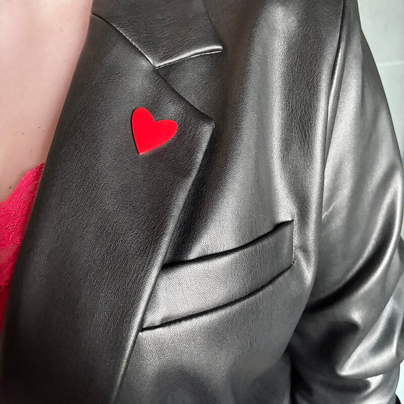 Cuore – Charm Magnetico per Camicia