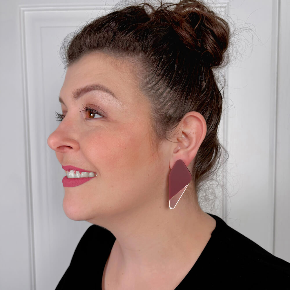 Eterea - Orecchini in Plexiglas