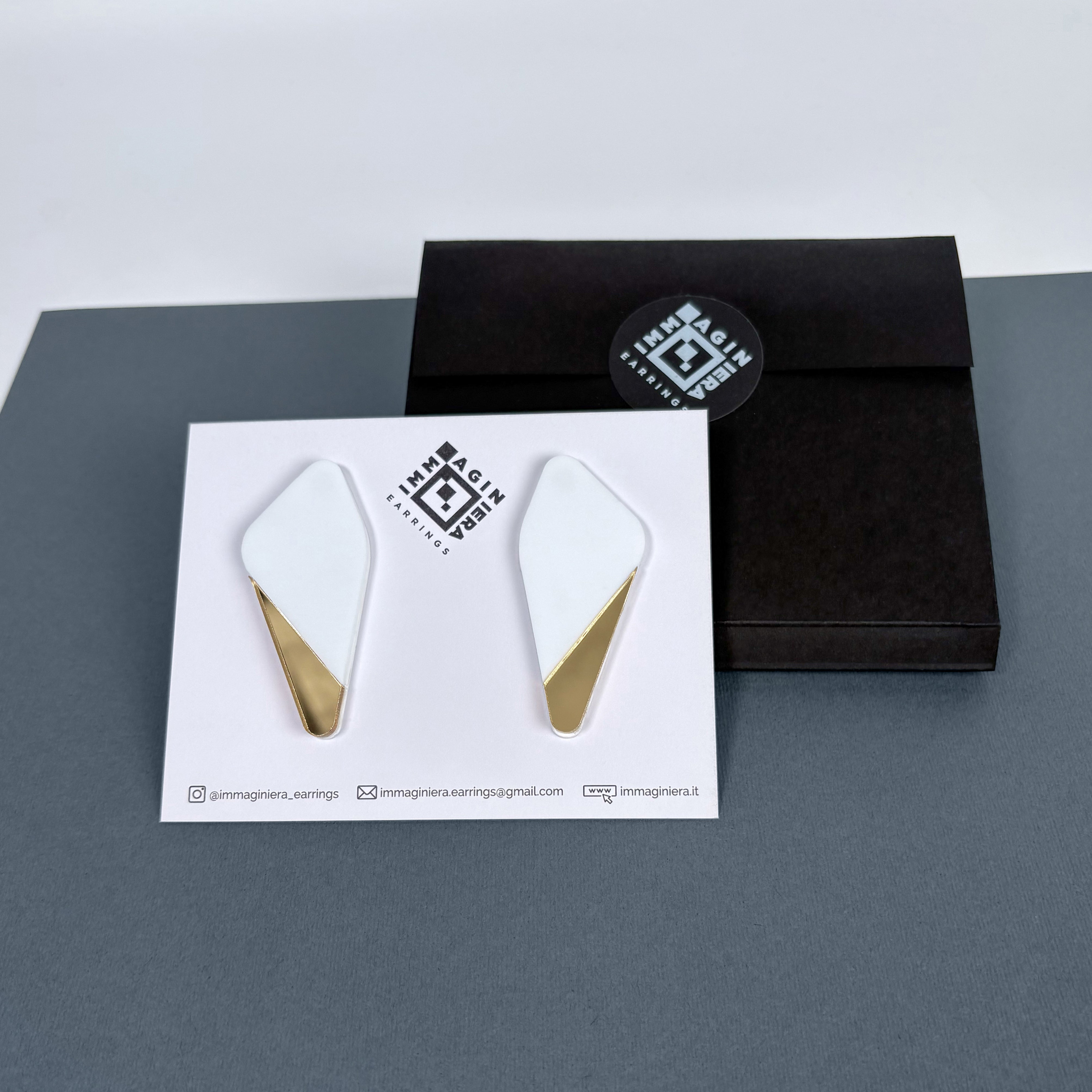 Eterea - Orecchini in Plexiglas