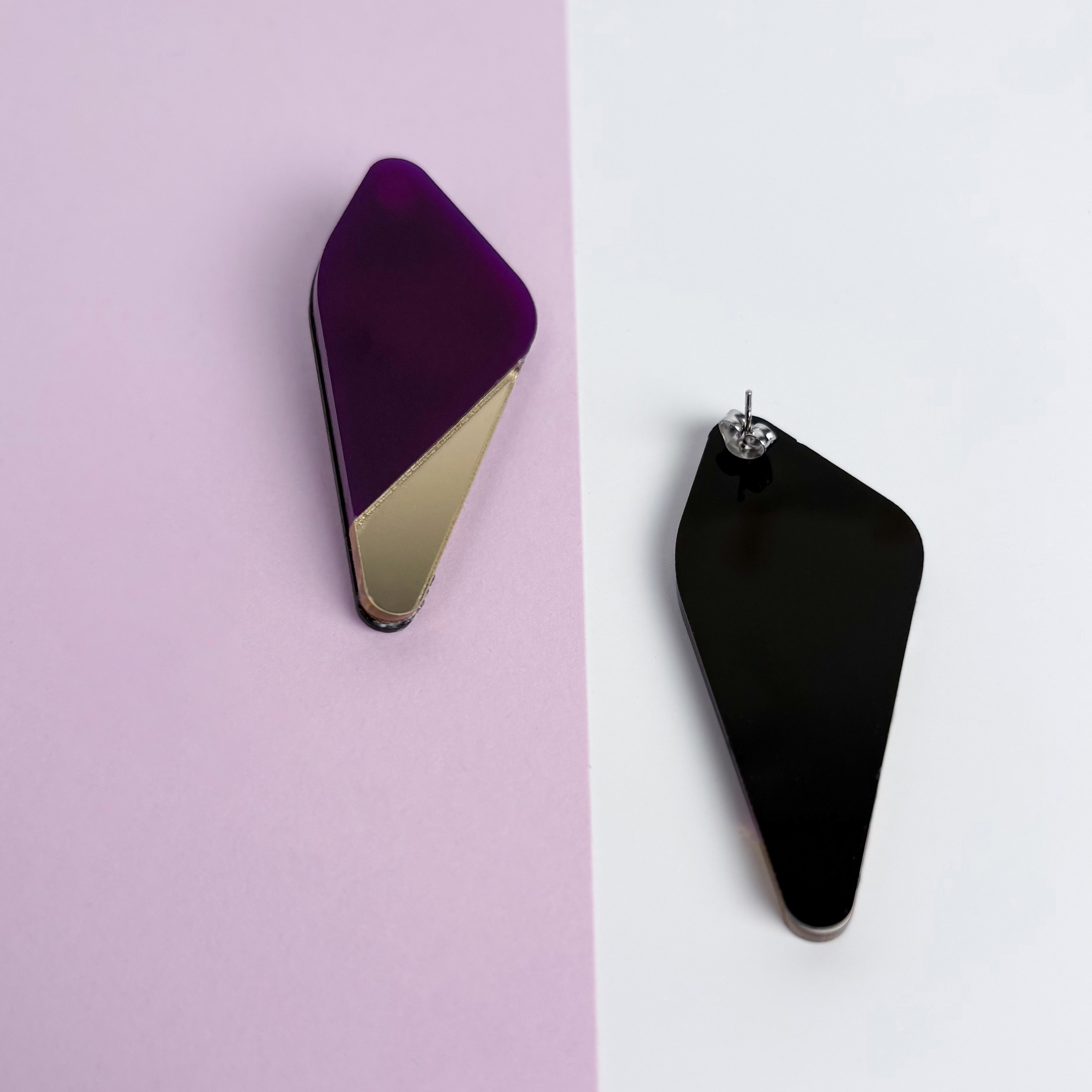 Eterea - Orecchini in Plexiglas