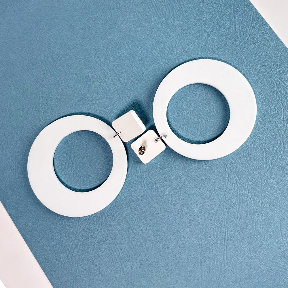 Happy Days Simple – Orecchini in Plexiglas