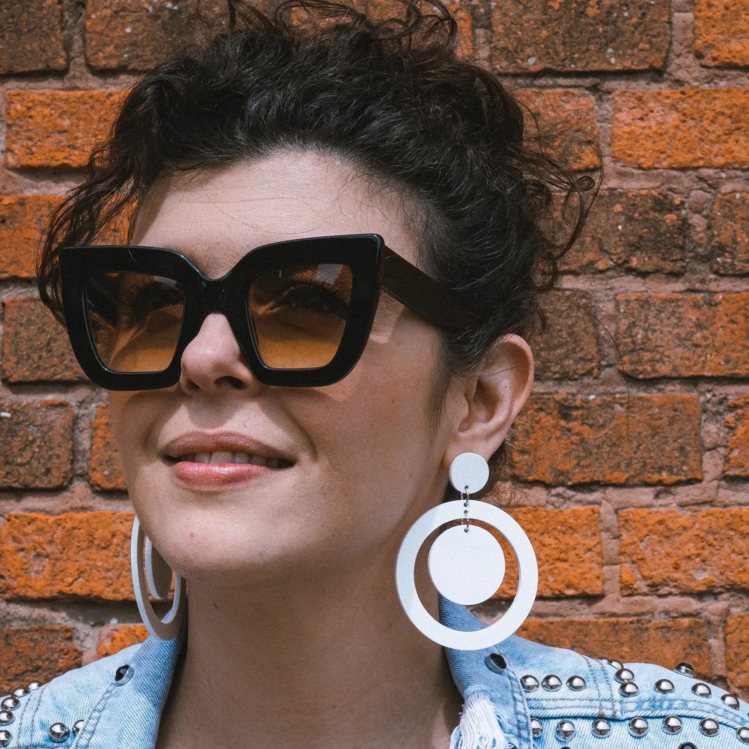 Happy Days Double – Orecchini in Plexiglas