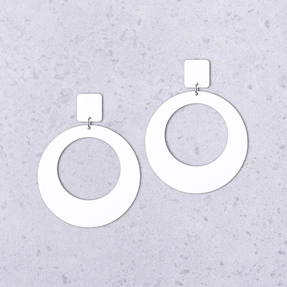 Happy Days Simple – Orecchini in Plexiglas