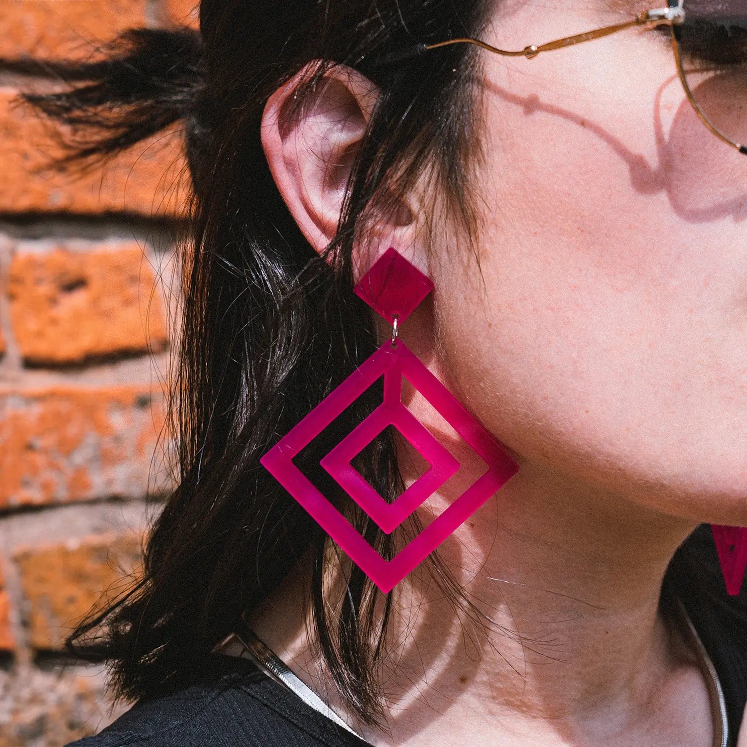 Jane – Orecchini in Plexiglas