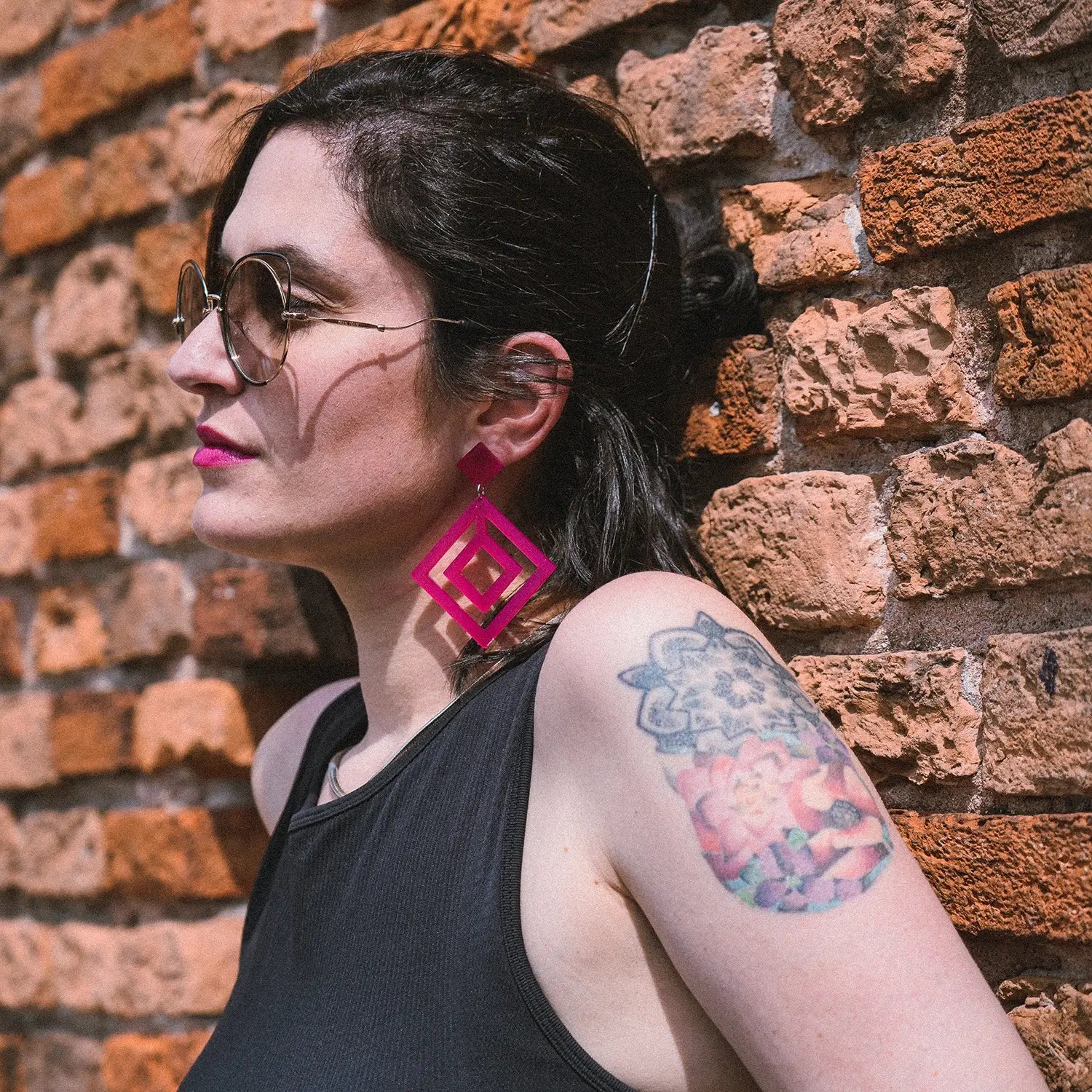 Jane – Orecchini in Plexiglas