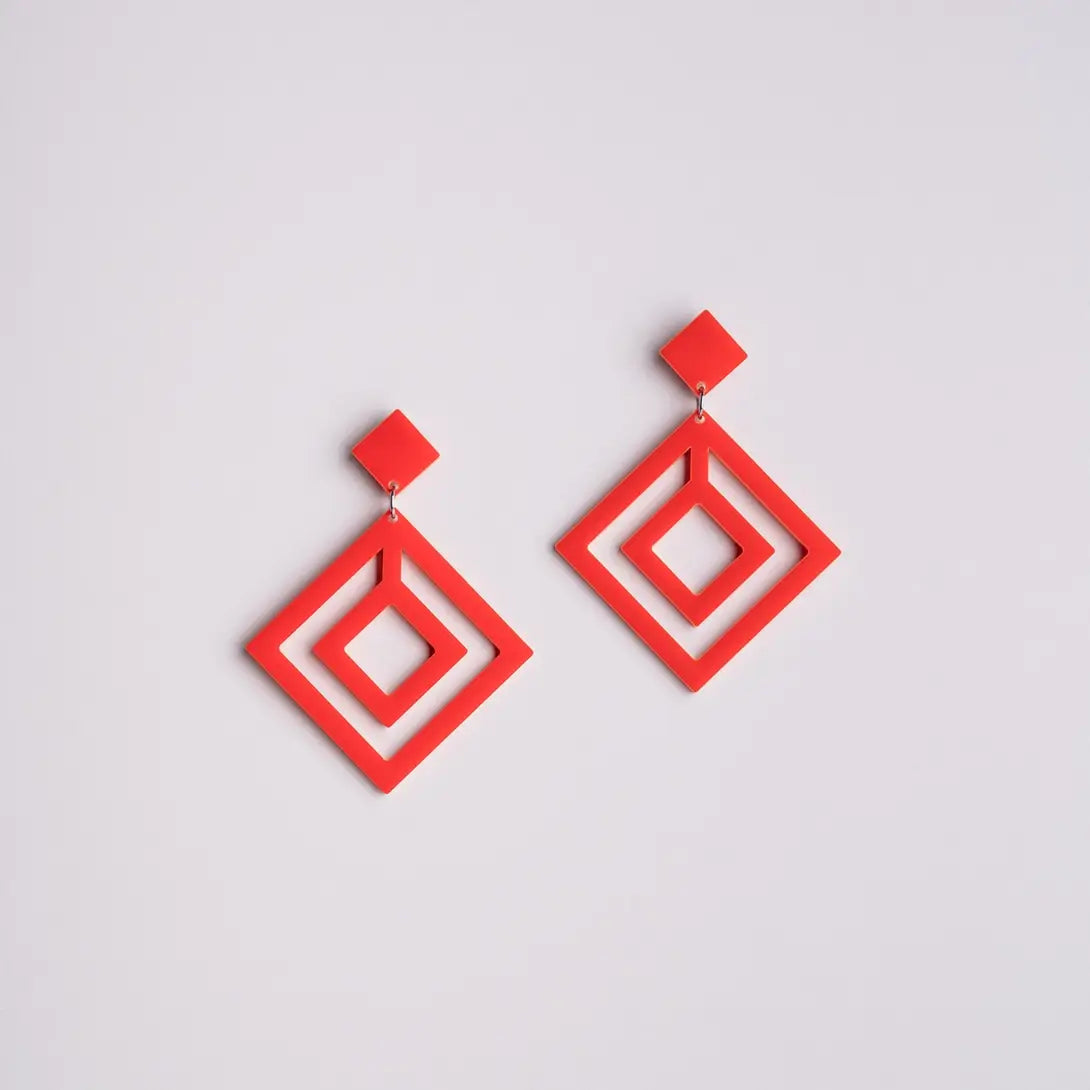 Jane – Orecchini in Plexiglas