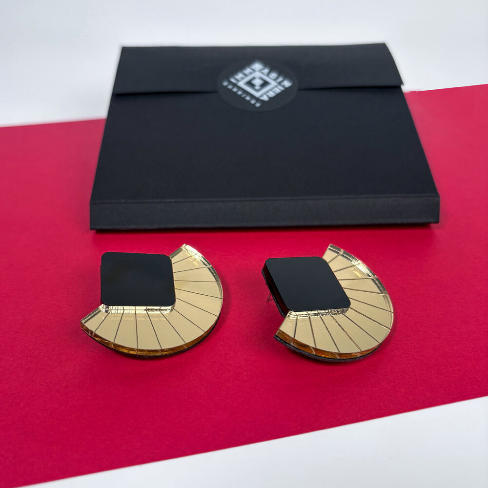 Jackie - Orecchini in Plexiglas