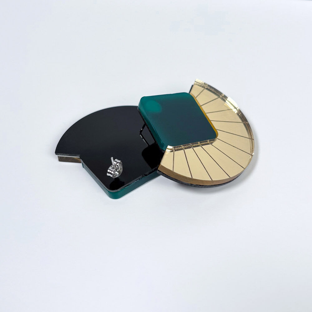 Jackie - Orecchini in Plexiglas