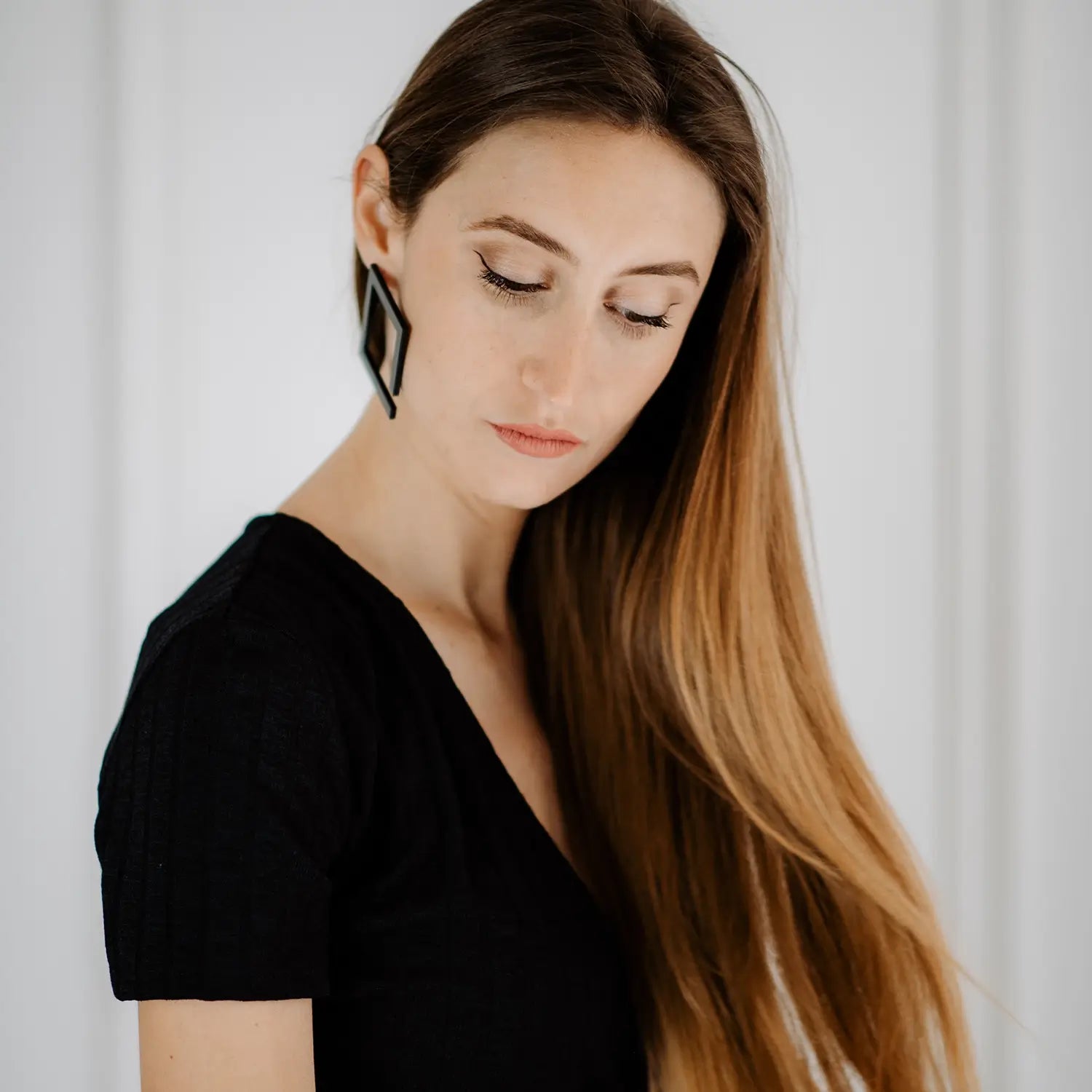 Quadro – Orecchini in Plexiglas