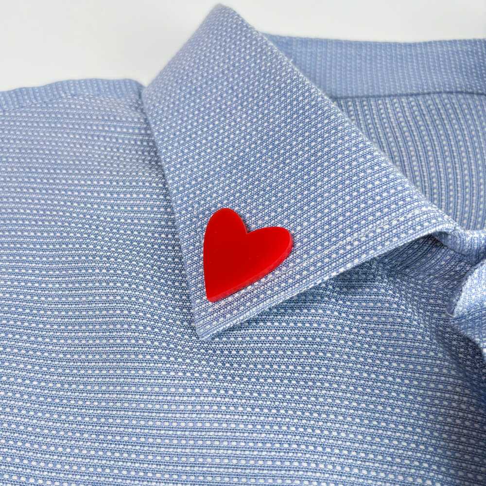 Cuore – Charm Magnetico per Camicia