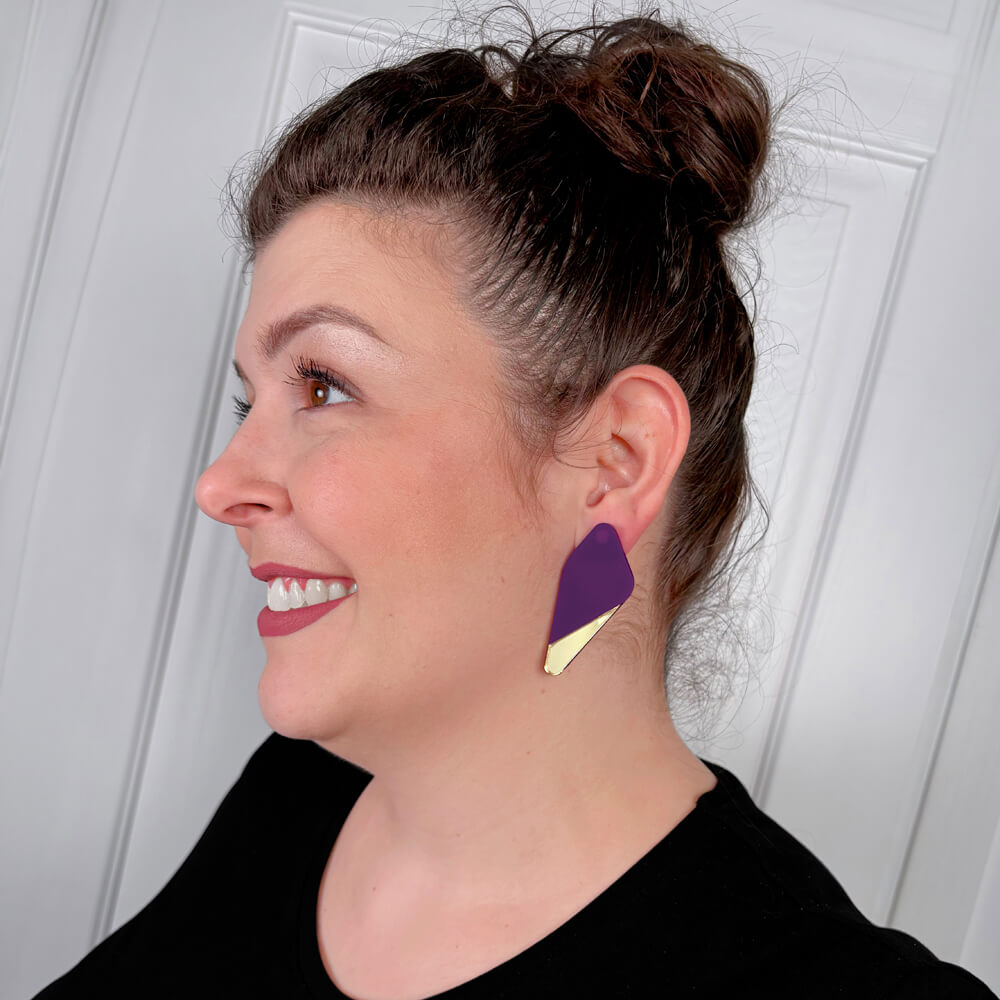 Eterea - Orecchini in Plexiglas