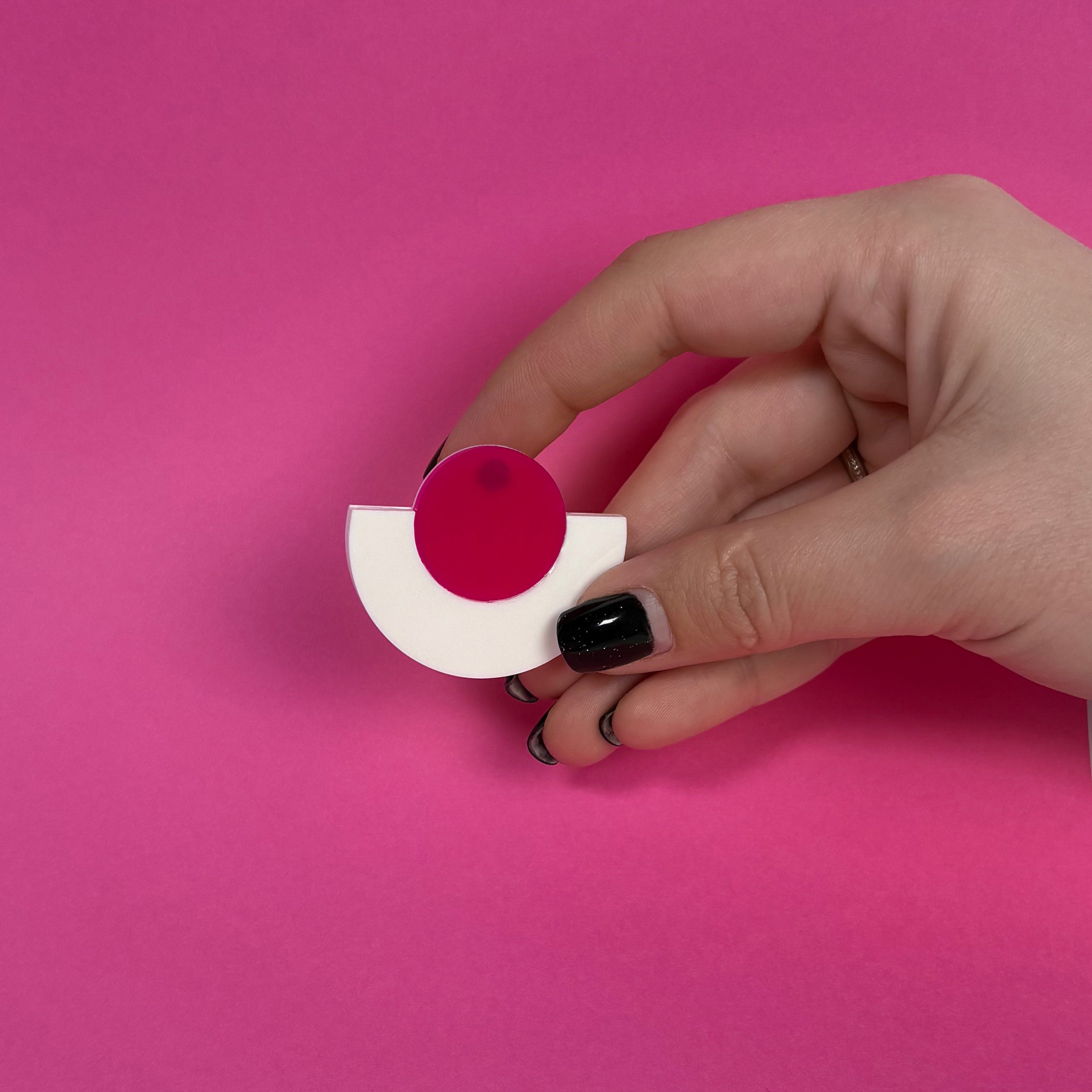 Ajet Simple – Orecchini in Plexiglas