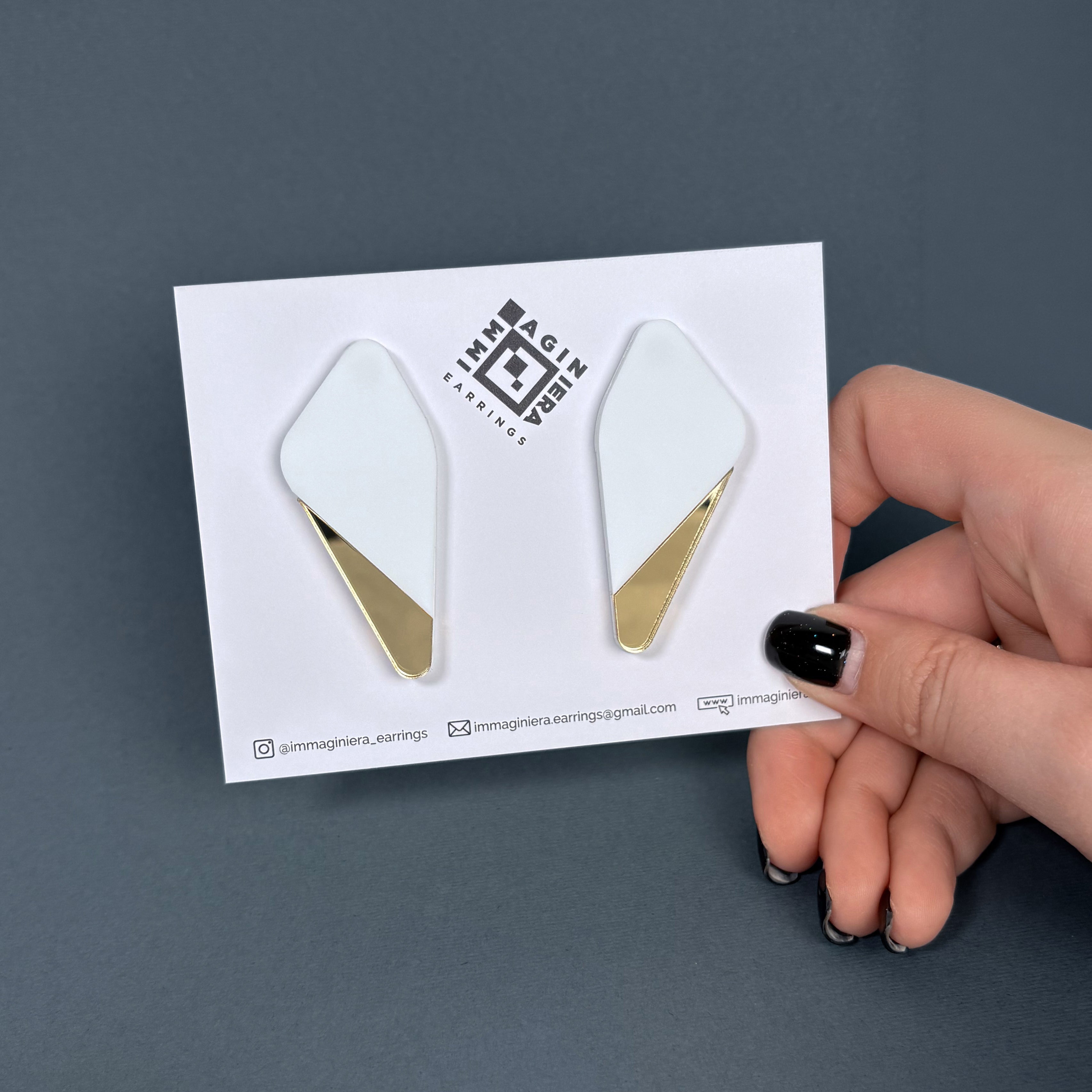 Eterea - Orecchini in Plexiglas