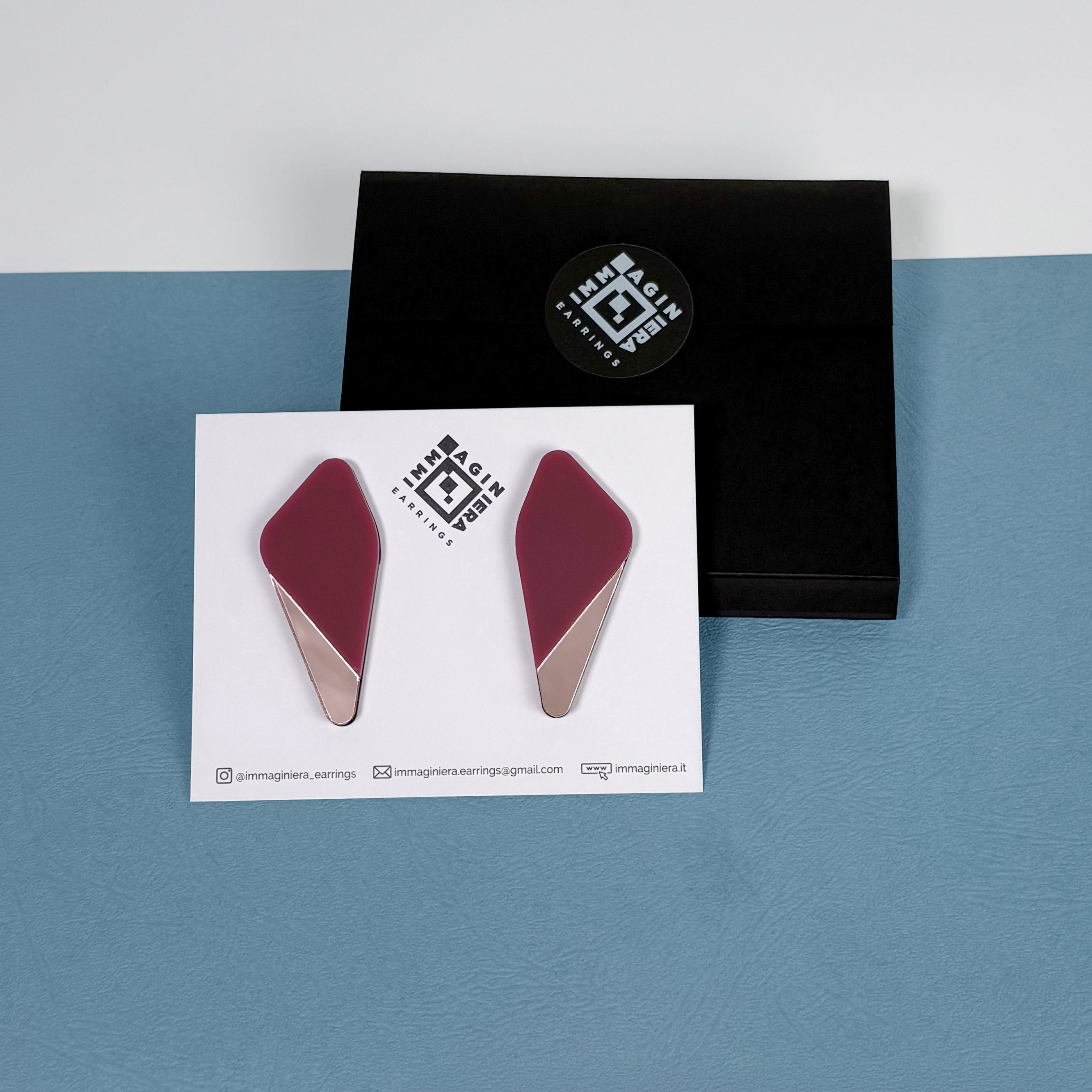 Eterea - Orecchini in Plexiglas