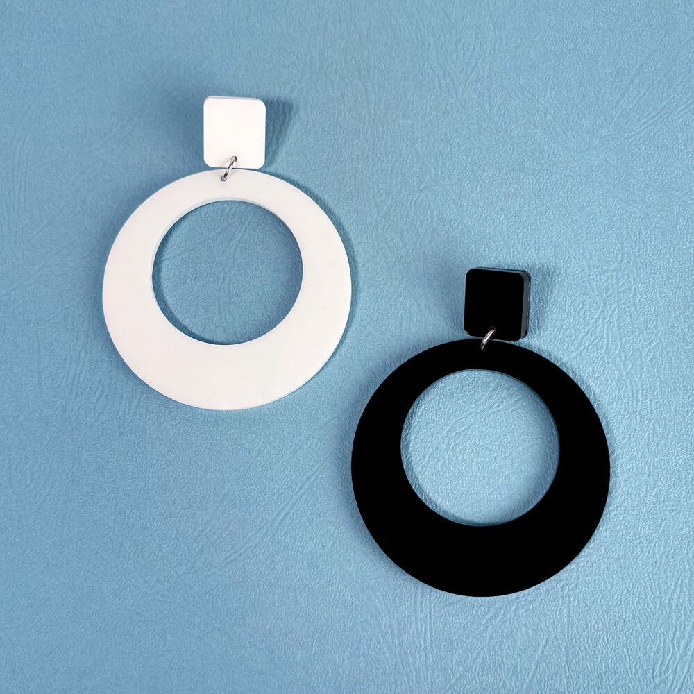 Happy Days Simple – Orecchini in Plexiglas