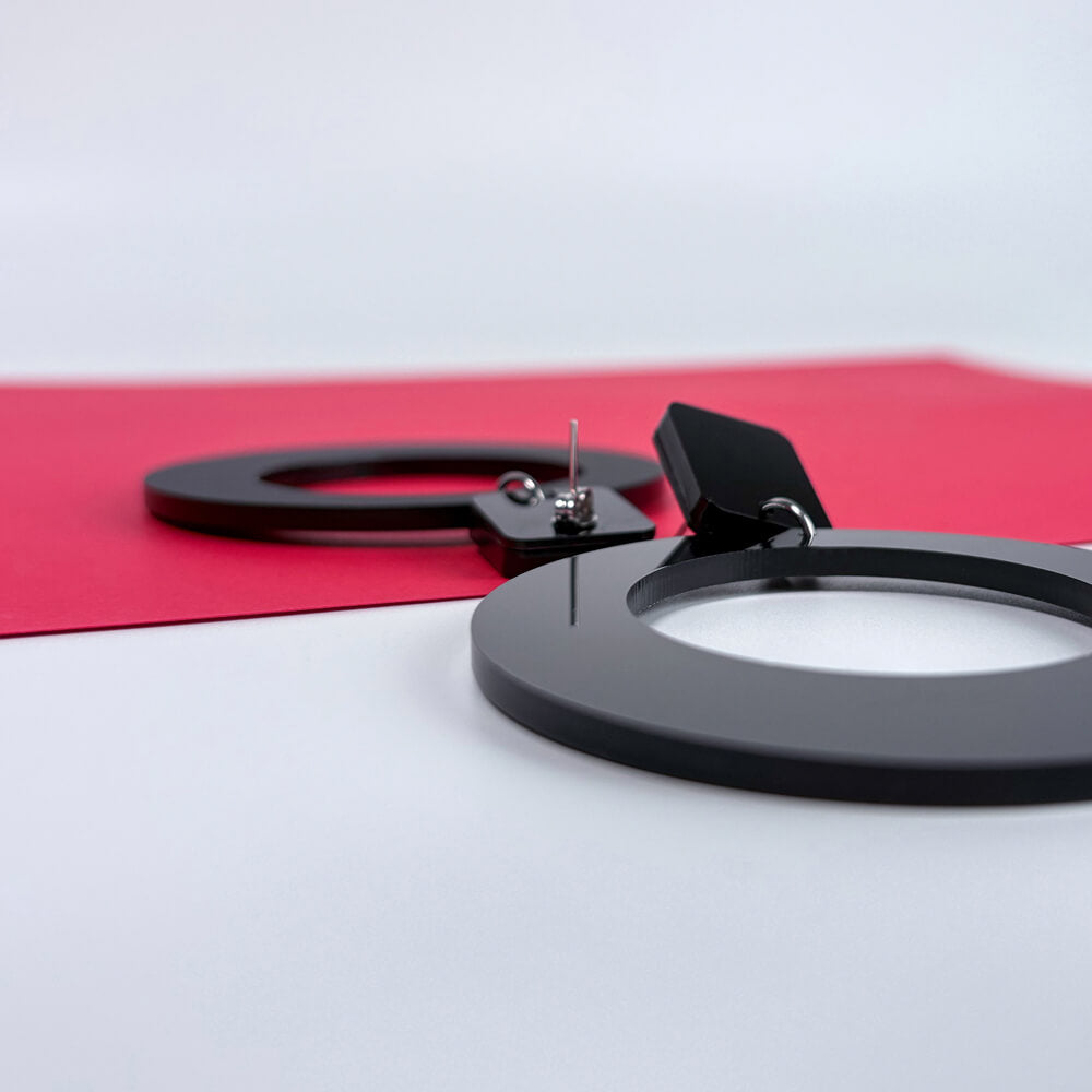 Happy Days Simple – Orecchini in Plexiglas