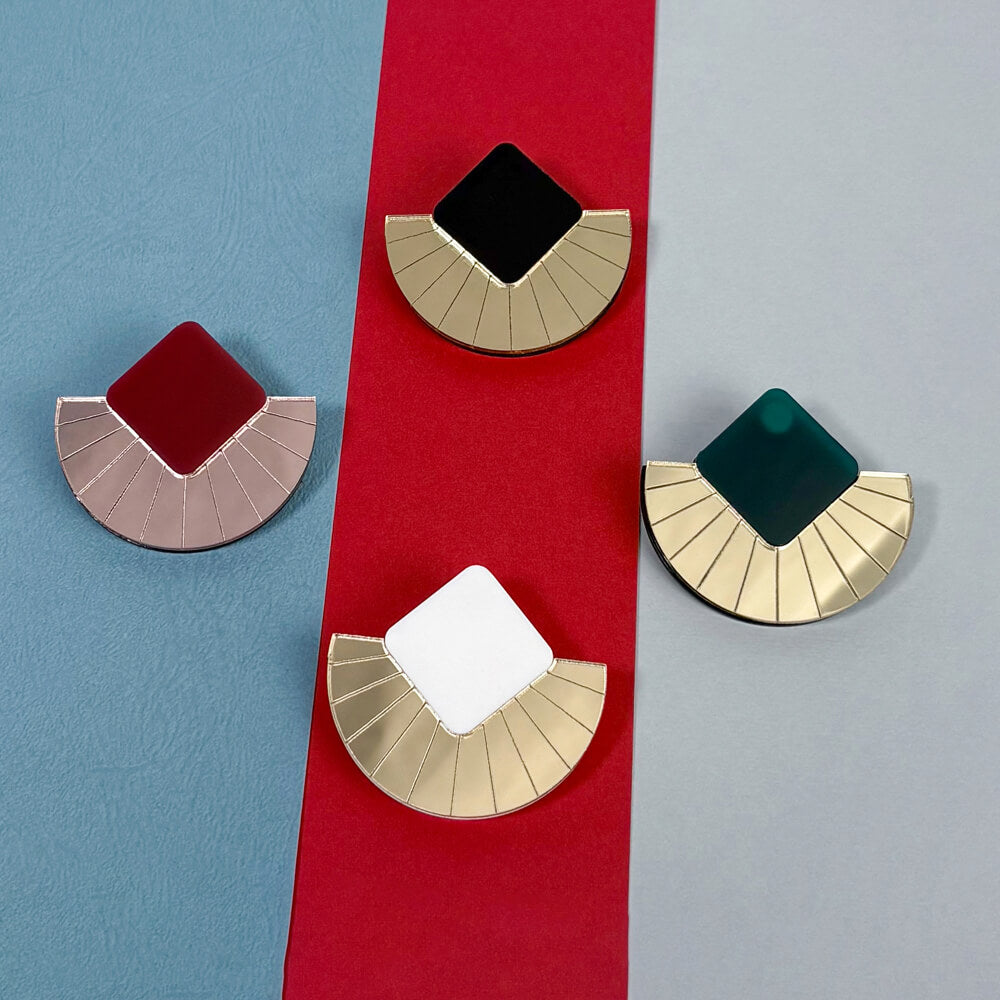 Jackie - Orecchini in Plexiglas