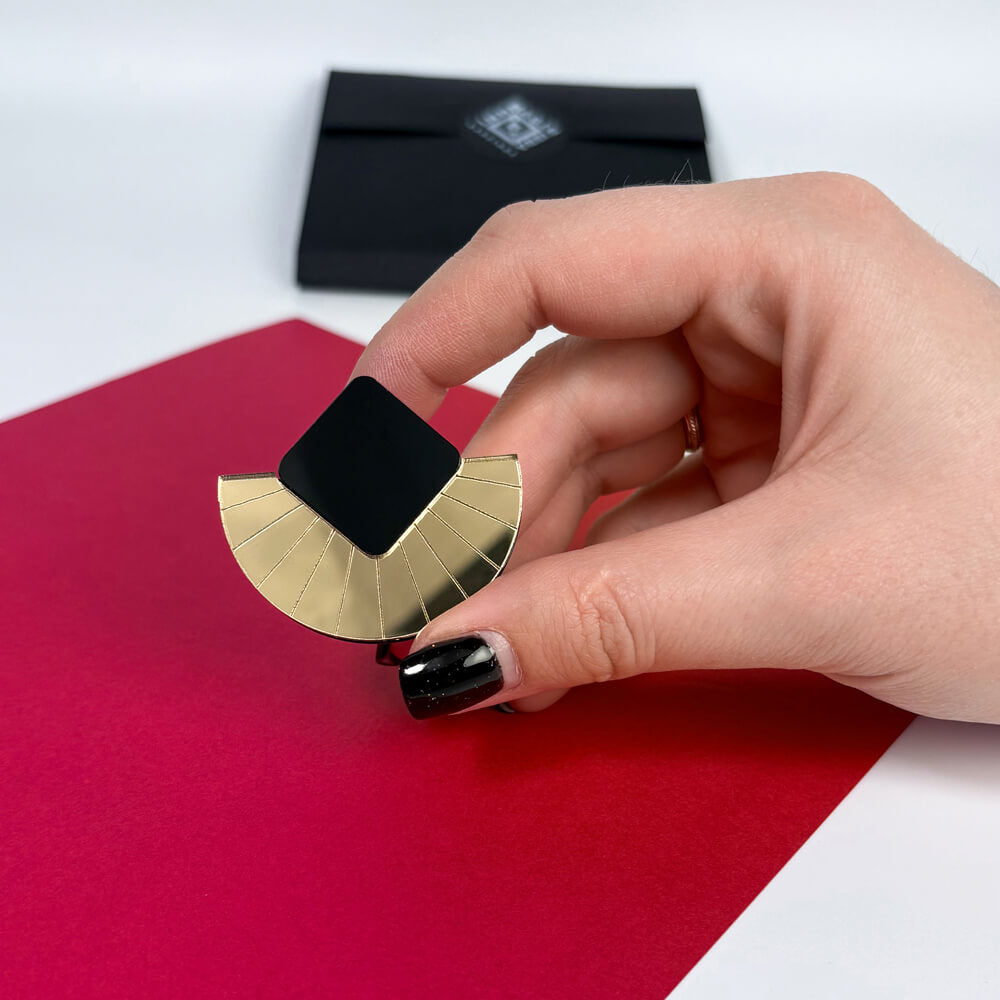 Jackie - Orecchini in Plexiglas