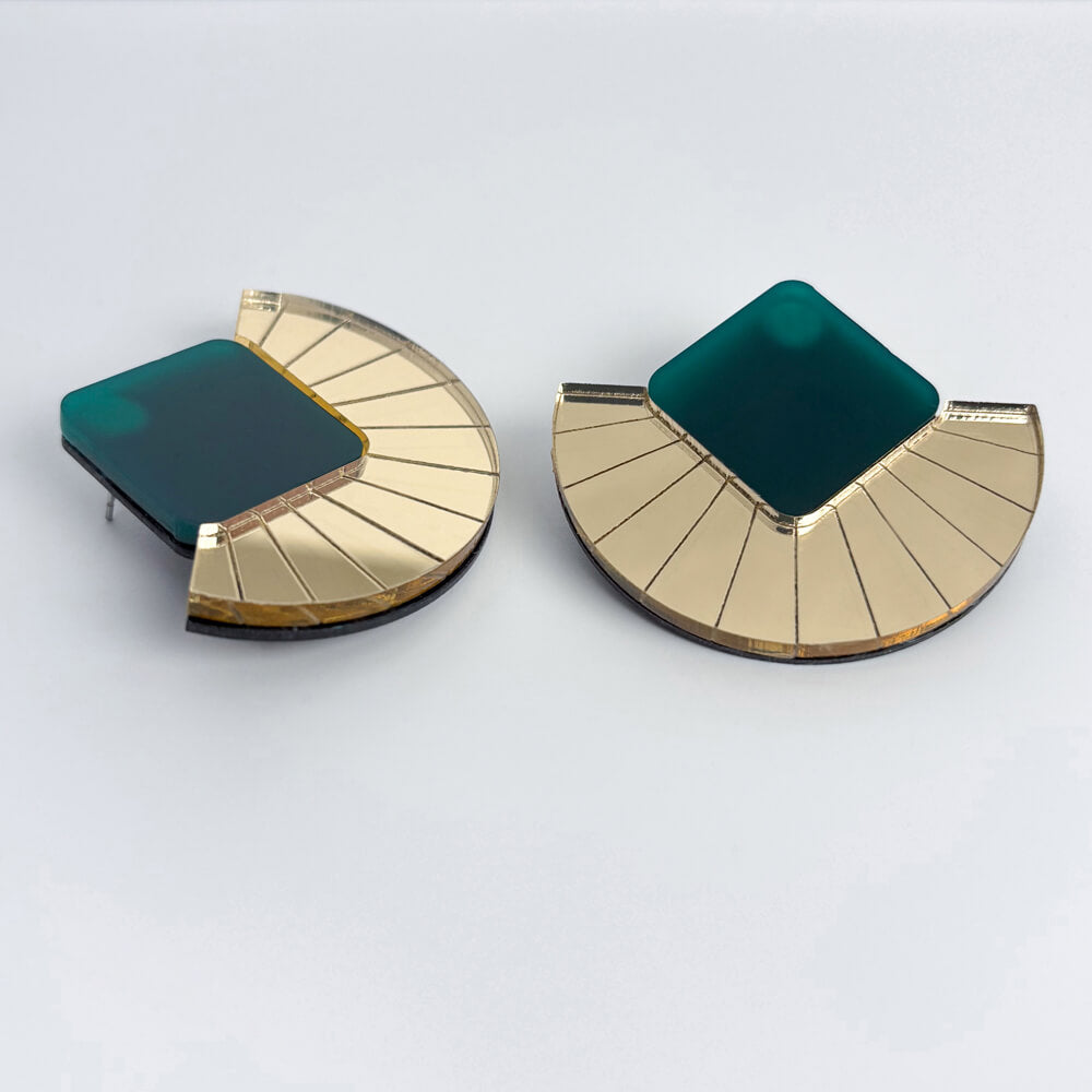 Jackie - Orecchini in Plexiglas