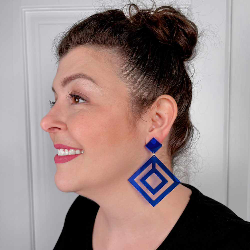 Jane – Orecchini in Plexiglas