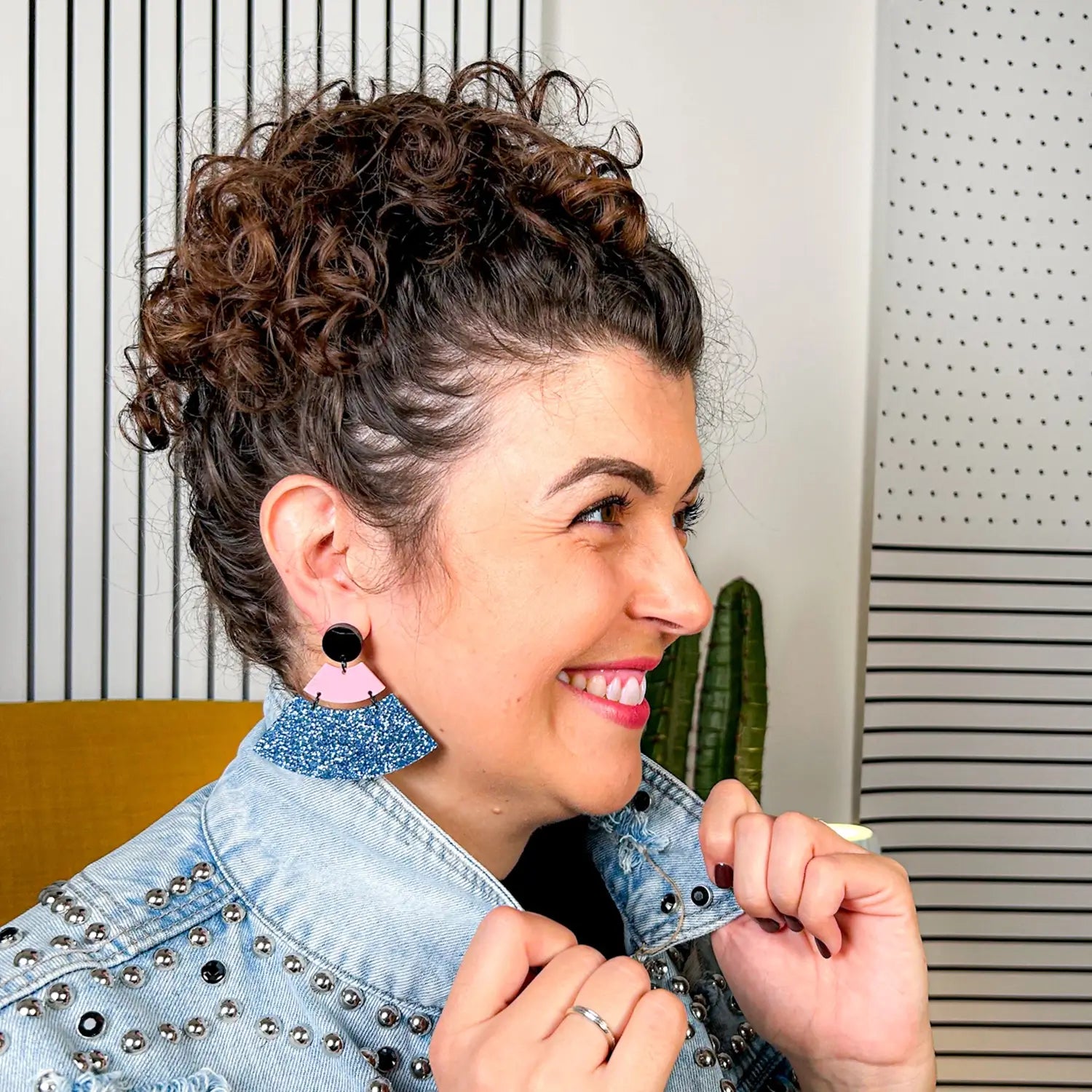 Martini – Maxi Orecchini in Plexiglas colorati