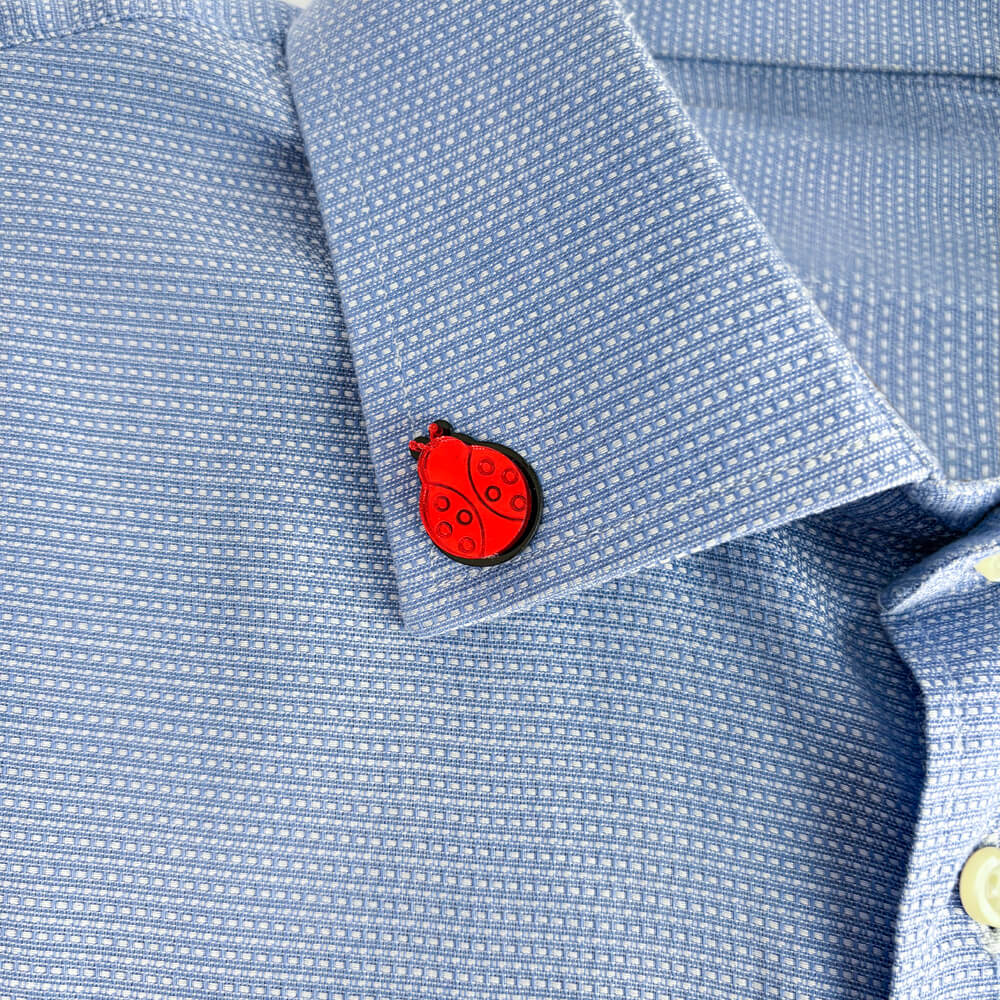 Coccinella – Coppia di Charms Magnetici