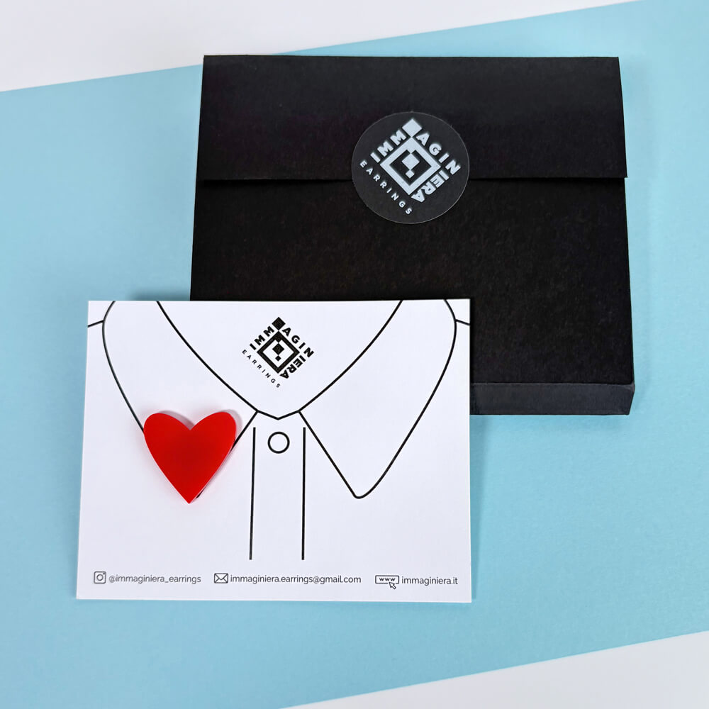 Cuore – Charm Magnetico per Camicia