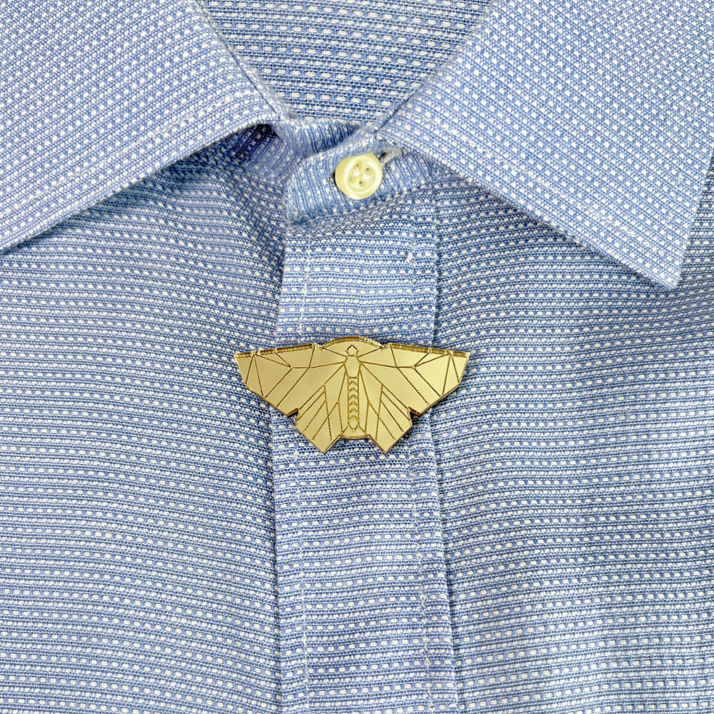 Falena – Copribottone per Camicia