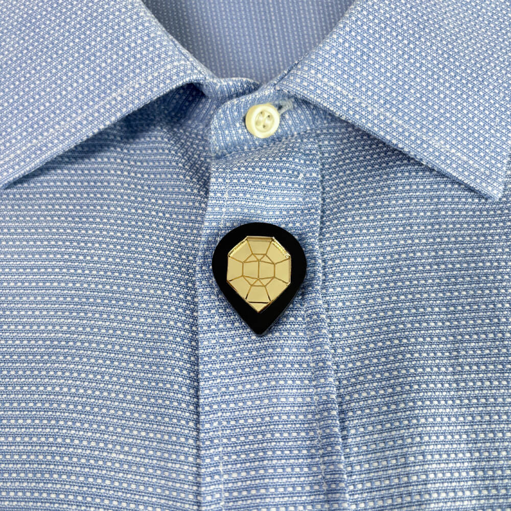 Goccia – Copribottone per Camicia